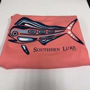 Melon Tee Shirt Preppy Mahi Vine Marsh Tide NWT